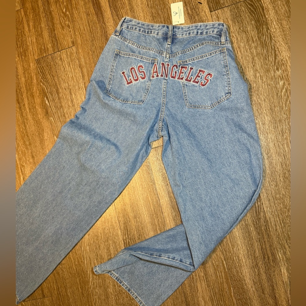 Windsor Los Angeles Embroidered Back Pocket Jeans | Size S | NWT
